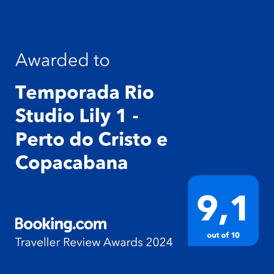 Temporada Rio Studio Lily 1 - Perto Do Cristo E Copacabana Rio de Janeiro Bagian luar foto